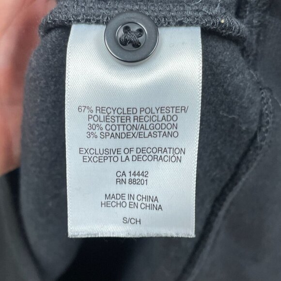 Mondetta Black Polo Sweatshirt S 6367 - Picture 4 of 7